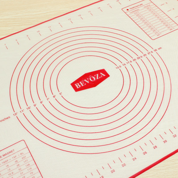 Honana Platinum Silicone Dough Fondant Mat Glass Fiber Reinforced  60 x 40cm Baking Mat