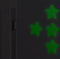 Starfish Silicone Door Knob Mute Luminous Elastic Stickers Crash Buffer Wall Protector Stickers