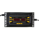Digital LCD 12V 6A Smart PWM Lead Acid Battery Charger Cable For Car Motorcycle