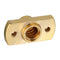 Creality 3D Brass T8 Lead Screw Nut Pitch 2mm for Stepper Motor 3D Printer Part