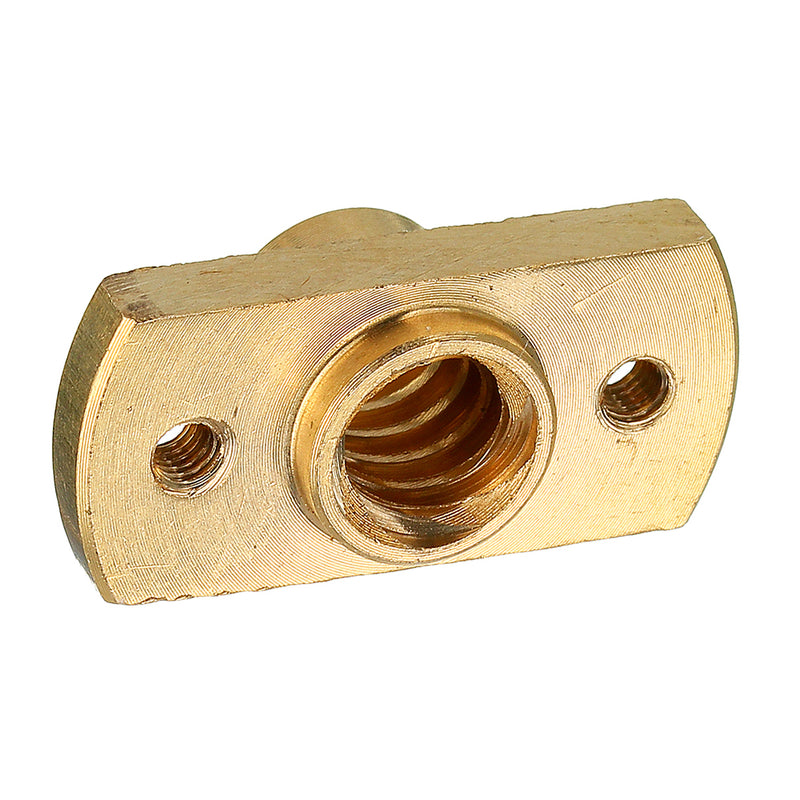 Creality 3D Brass T8 Lead Screw Nut Pitch 2mm for Stepper Motor 3D Printer Part