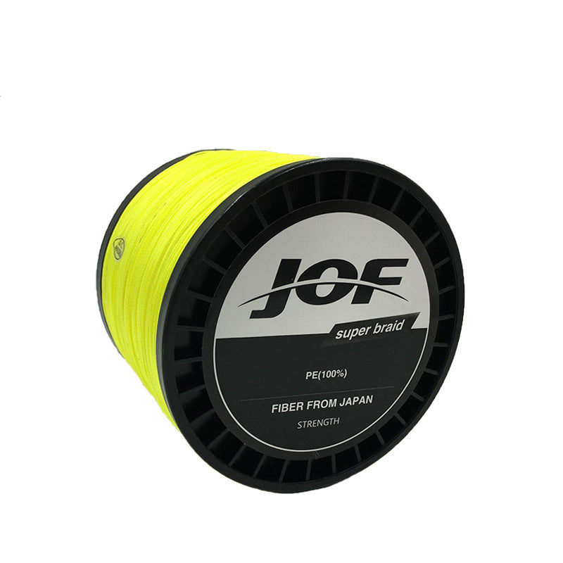 JOF 1000M PE Braided 8 Strands 22-61 LB High Sensibility Super Strong Fishing Line Sea Fishing