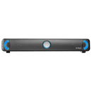 Smalody LED Light Stereo Noise Cancelling 3.5mm Aux Speaker Wired Loudspeaker for Mobile Phone