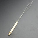 ZANLURE 06 14cm Stainless Steel Brass Bobbin Threader Winder Fly Fishing Tying Tool