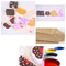 Wooden Vegetables Dessert Kids Fruits Slice Puzzles Toys