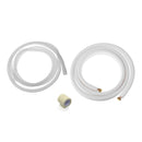3.0M 6*10mm Air Conditioner Fittings Coil Tube Insulated Pure Copper Aluminum Pipes