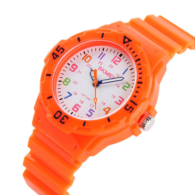 SKMEI 1043 Waterproof Children Wrist Watch Casual Style Sport Outdoor Quartz Watch