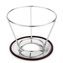 115mm Stainless Steel Coffee Filter with Cup Stand