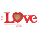 Love Wooden Picture Frame Romantic Photo DIY Wedding Lover Gift Home Room Decoration