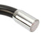 Black Plating Kitchen Sink Hot Cold Faucet Single Handle LED 3 Colors Changing Basin Mixer Tap