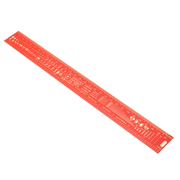 30cm Multifunctional PCB Ruler Measuring Tool