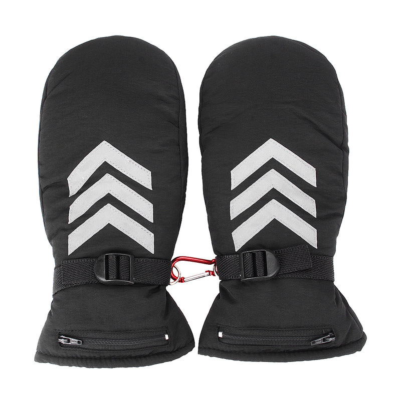 7.4V Three-speed Adjustable Temperature Electric Gloves Heated Warm Motorcycle Racing Waterproof