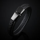 Personality Simple And Versatile Casual Student Style Men's Leather Bracelet