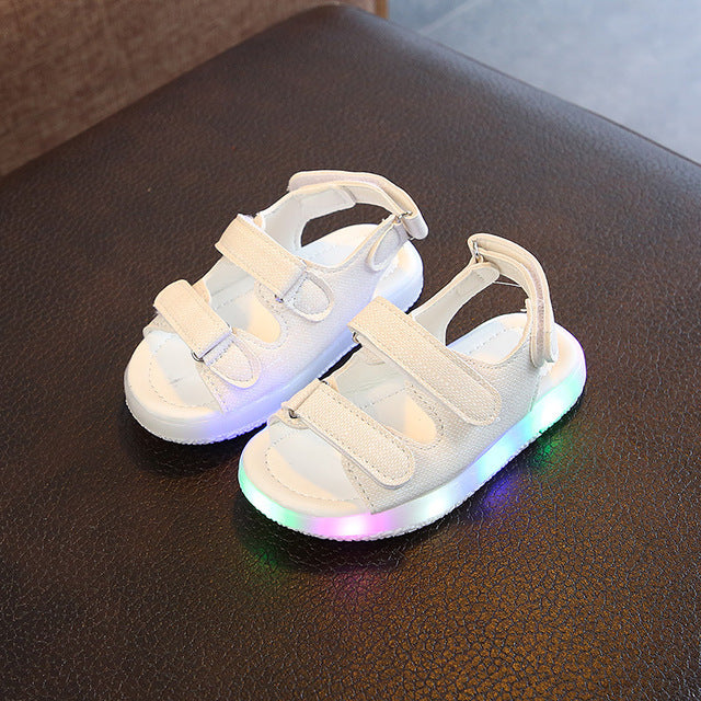 Men's And Women's Baby Children's Sandals Baby Soft Bottom Non-slip Toddler Shoes 0-6 Years Old Children's Shoes