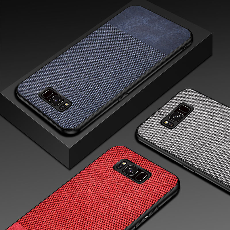 Bakeey Cotton Cloth Protective Case For Samsung Galaxy S8/S8 Plus Anti Fingerprint Back Cover