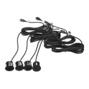 Car Reverse System 4 Parking Sensor Radar Kit LCD Displayer Buzzer Alarm Rear