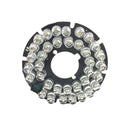 36pcs 850nm LEDs CCTV F5 Infrared Illuminator IR 90 Degrees Bulb Board for Bullet CCTV Camera