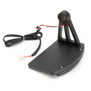 Motorcycle License Plate with LED Tail Light Horizontal SidE Mount Bracket