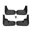 4Pcs Front Rear Car Mudguards Splash Fender For Audi Q7 2016 2017
