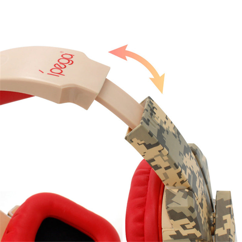 iPega r005 3.5mm Wired Control Gaming Headset Stereo High Sensitive Noise Reduction Game Headphone with Mic