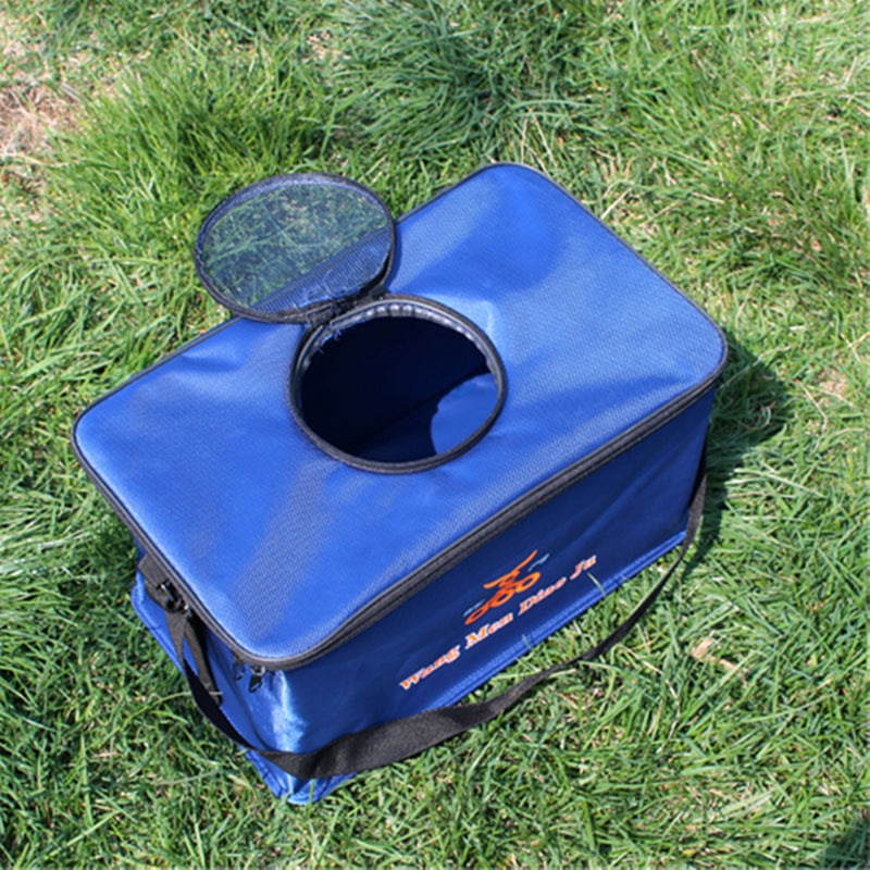 Portable Fishing Bucket Water Fish Box Bag Backpack Folding Tackle Storage Fishing Gear