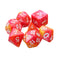 42Pcs 6Set Acrylic Polyhedral Dice Multi-side Dice Set With Bag For DND RPG MTG Role Playing Board Game