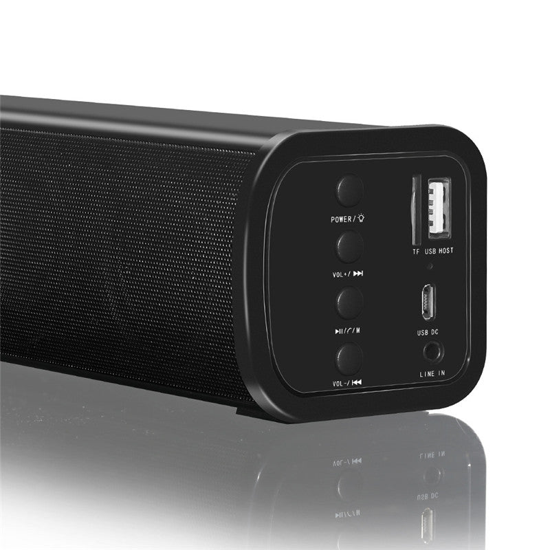 Portable Wireless bluetooth Speaker LED Stereo Surround Sound Noise Reduction Handsfree With Mic