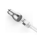 Bakeey 15.5W Dual Port Safety Hammer Design Fast Charging Car Charger For iPhone 8Plus XS 11Pro Huawei P30 Pro Mate 30 5G Xiaomi Mi9 9Pro S10+ Note 10 5G