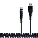 Bakeey 2.4A Spring Micro USB Type C Fast Charging Data Cable For Huawei P30 Pro Mate 30 5G Xiaomi 9Pro Redmi K20 Pro K30 S10+ Note 10 5G