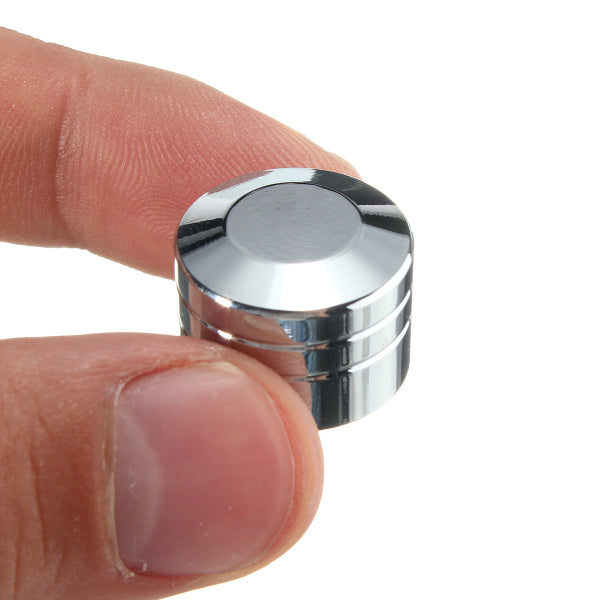 10pcs CNC Inner 11.5mm/0.43in Schrauben Motor Bolt Topper Cover Cap For Harley Chrom