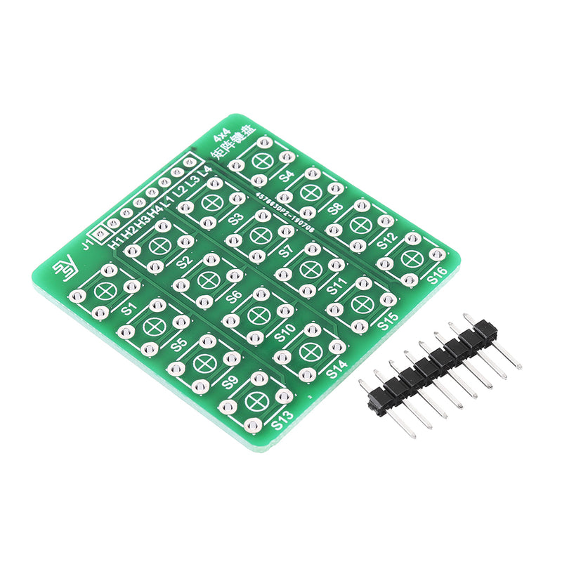 4X4 Matrix Keyboard Tact Touch Switch MCU Learning Board Development Board External Expansion Kit
