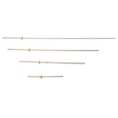 T10 Lead Screw 12/24/36/48 Inch Lead Screw with Brass Nut 300 600 900 1200mm
