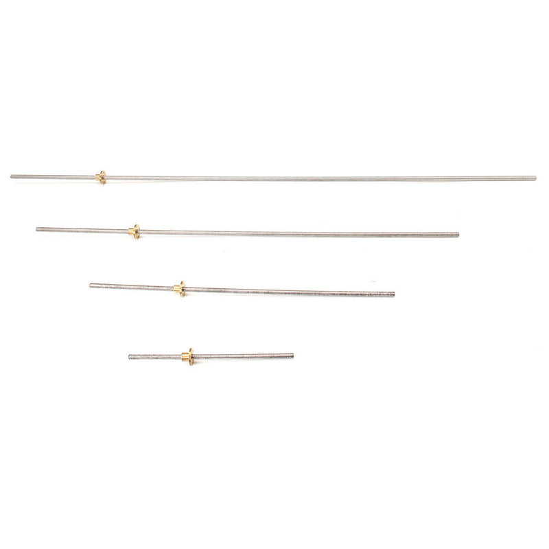 T10 Lead Screw 12/24/36/48 Inch Lead Screw with Brass Nut 300 600 900 1200mm
