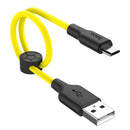 HOCO 2.4A Type-C Micro USB Fast Charging Data Cable 0.25M For Huawei P30 Pro Mate 30 Xiaomi Mi9 Redmi 7A Redmi 6Pro 9Pro S10+ Note10