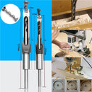 2pcs 10mm/16mm Square Hole Saw Drill Bit Mortising Chisel Auger Drill Bit Wood Working Tool