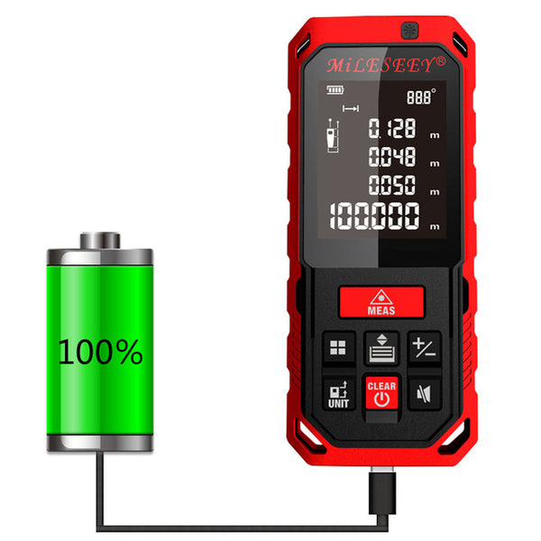 Mileseey S7 50M 70M 100M 120M Rechargeable Laser Rangefinder New Laser Distance Meter