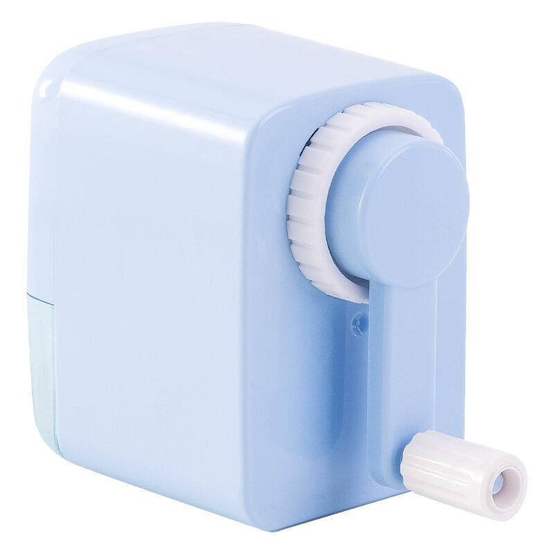 XIAOMI Ecosystem Deli 71158 Plastic Manual Pencil Sharpener Automatic Feeding Hand Crank Pencil Cutter Office School Students Stationery Supplies