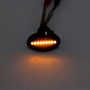 2PCS LED Side Marker Lights Indicator Repeaters Bulbs Amber for Fiat 500 500c Abarth