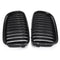 Gloss Black Front Grill Grille Kidney For BMW F18 F10 F11 5 Series 10-16
