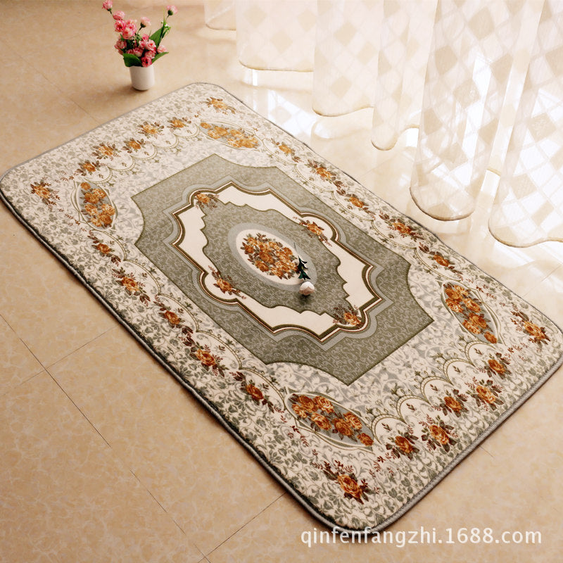 Explosion models full range of European pastoral living room carpet coffee table sofa bedroom bed front bed full floor mat