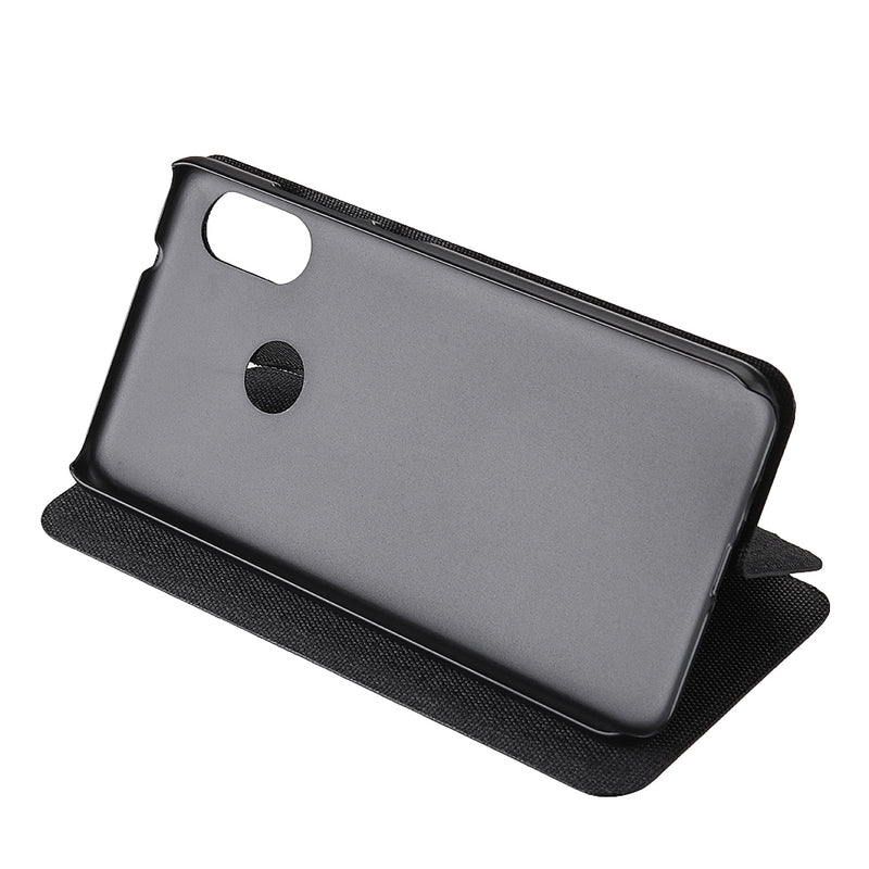 Bakeey Flip Shockproof Fabric Soft Silicone Edge Full Body Protective Case For Xiaomi Mi A2 Lite/ Redmi 6 Pro