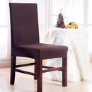 Household Chair Cover Elastic Anti-fouling Seat Sub-set Chairs Cover For Hotel Dining Office