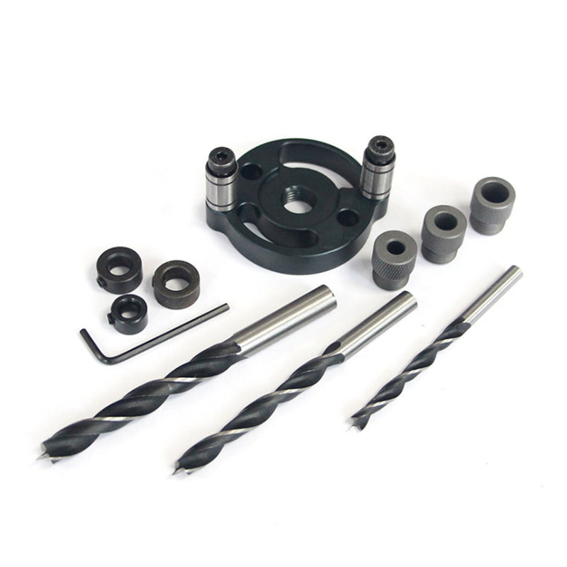 6 8 10mm Dowelling Woodworking Dowel Jig Wood Panel Hole Gauge Drilling Tools