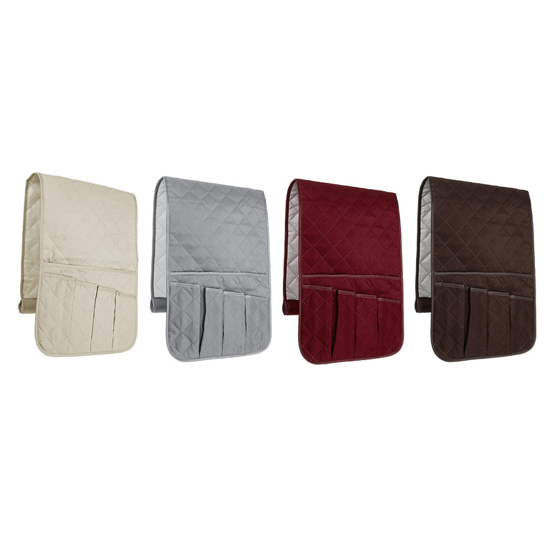 Sofa Couch Desktop Armrest Organizer TV Remote Control Holder Storage Bag Pouch Pocket