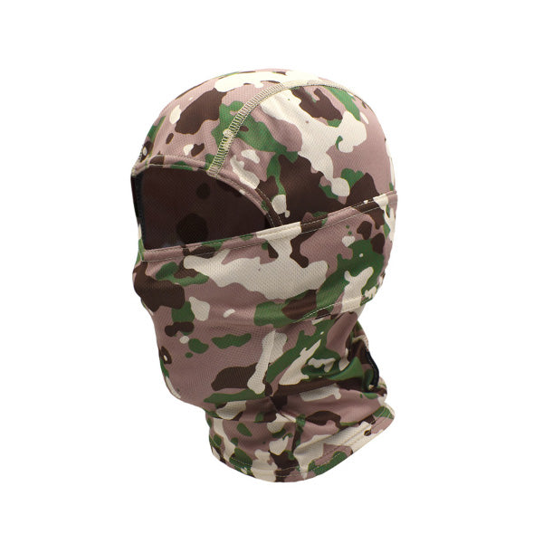 Wosawe Sunscreen Headgear Cycling Hunting Face Mask Breathable Bandana Tactical Hat