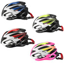 BIKIGHT Breathable Unisex Bicycle Magnetic Helmets Goggles Bike Helmet Night Light