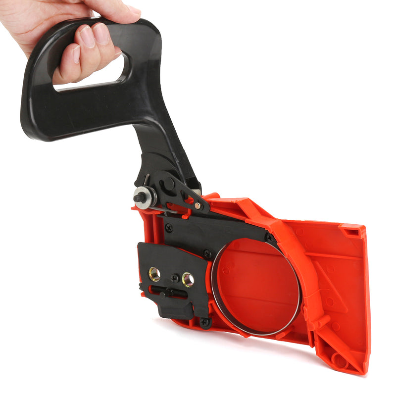 Brake Handle Clutch Sprocket Cover for Chainsaw 4500 5200 45CC 52CC MT-9999 Red