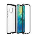 Bakeey 360 Magnetic Adsorption Flip Metal Tempered Glass Protective Case for Huawei Mate 20 Pro