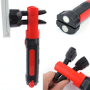 XANES LF31 COB+1WLED Portable Adjustable Flashlight Tactical Hammer Hidden Cutter Magnetic Tail