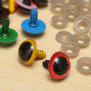 80pcs 15mm Plastic Safety Eyes For Teddy Bear Doll Animal Puppet